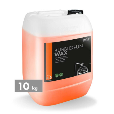 Bubblegun Wax premium foam wax for self service car washes