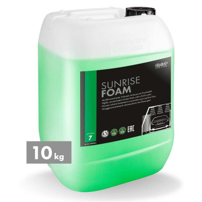 sunrise foam volume foam with fresh scent for car wash tunnels