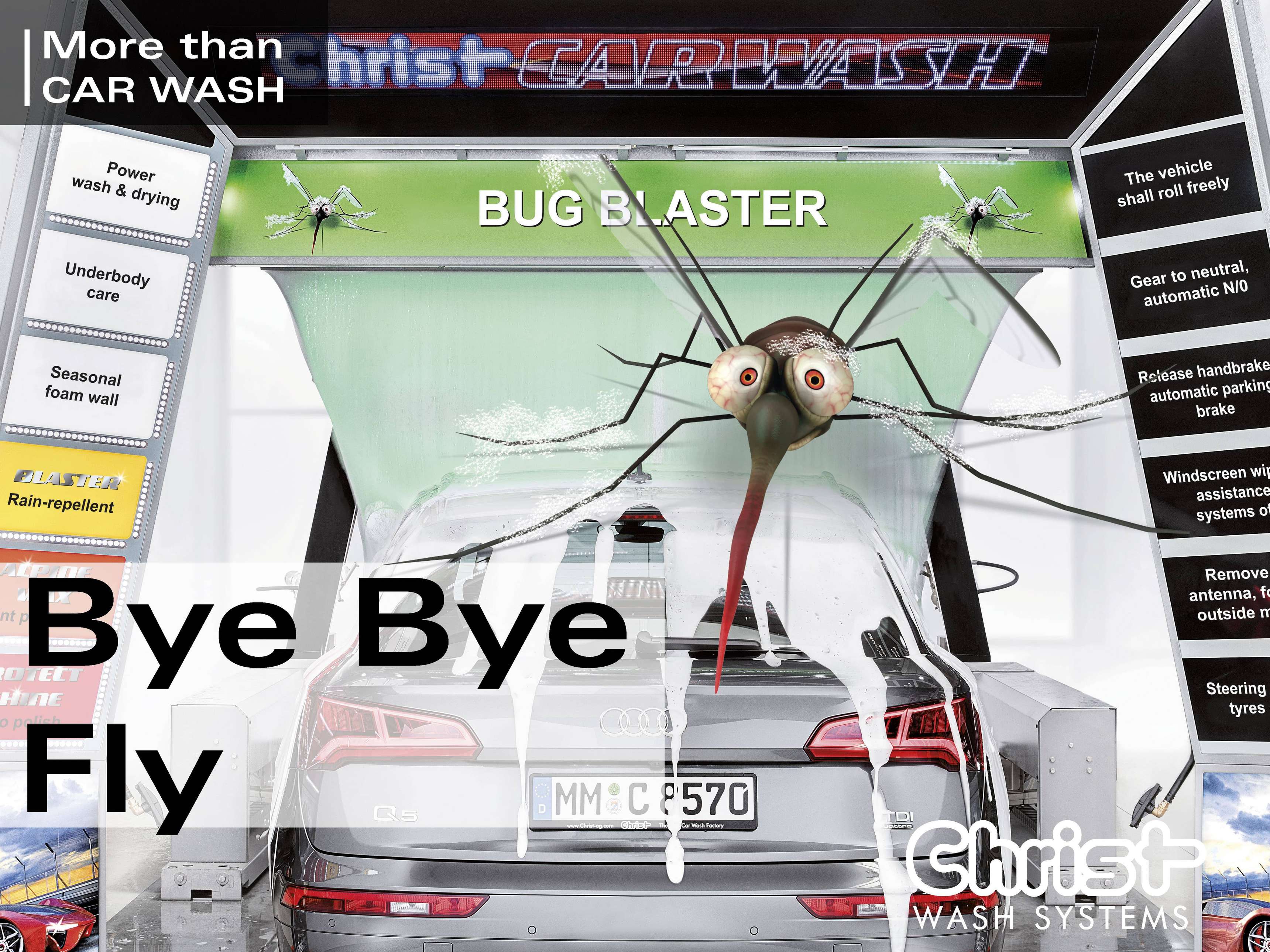 Social Media Ad sample Bye Bye Fly